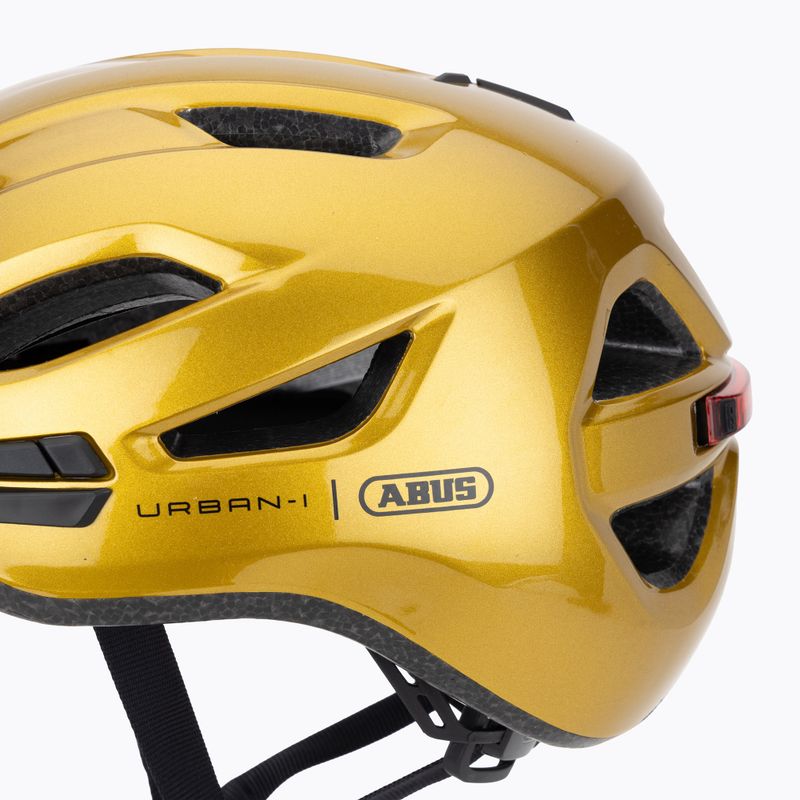 Kask rowerowy ABUS Urban-I 4.0 honey yellow 7