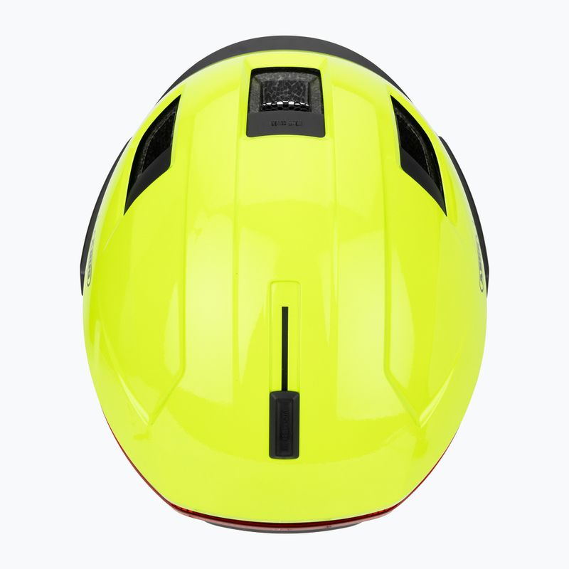 Kask rowerowy z kierunkowskazami ABUS Hyp-e Ace signal yellow 6