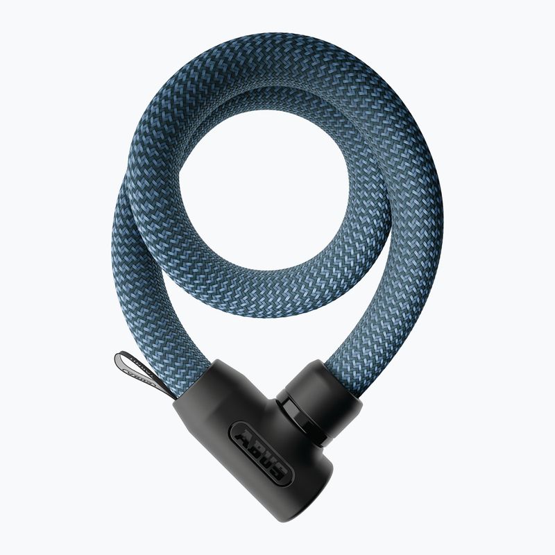 Zapięcie rowerowe ABUS Yarnit 4004K/110 denim blue