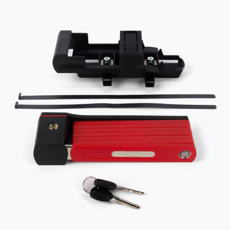 Zapięcie rowerowe ABUS Bordo Big uGrip 5700/100 SH red 4
