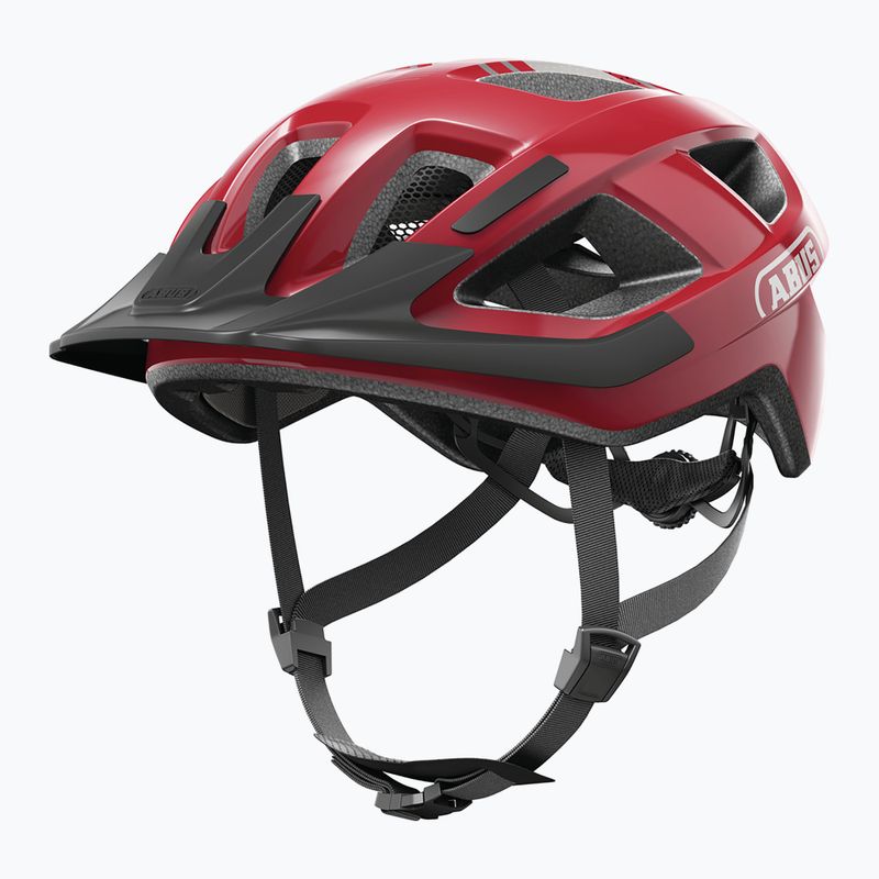 Kask rowerowy ABUS Aduro 3.0 blaze red 2