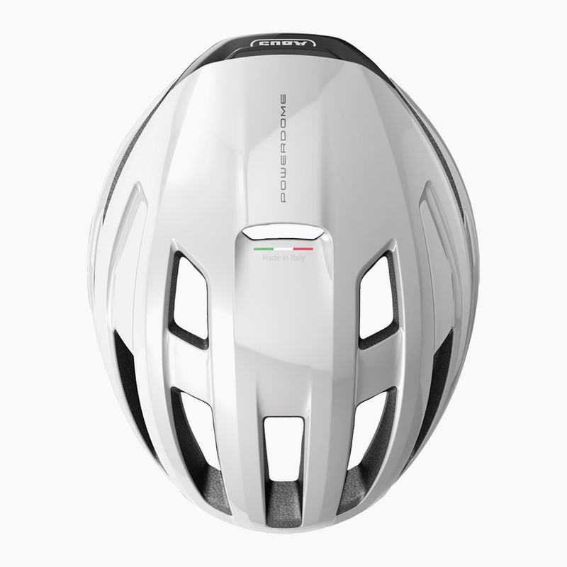 Kask rowerowy ABUS PowerDome shiny white 9