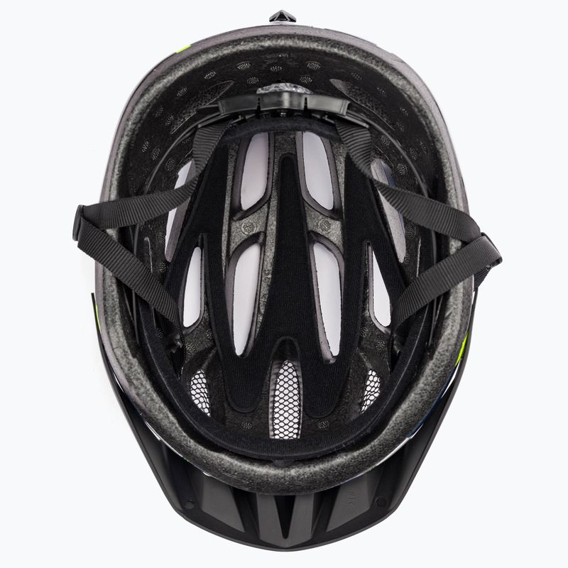 Kask rowerowy Alpina MTB 17 dark blue/neon 5