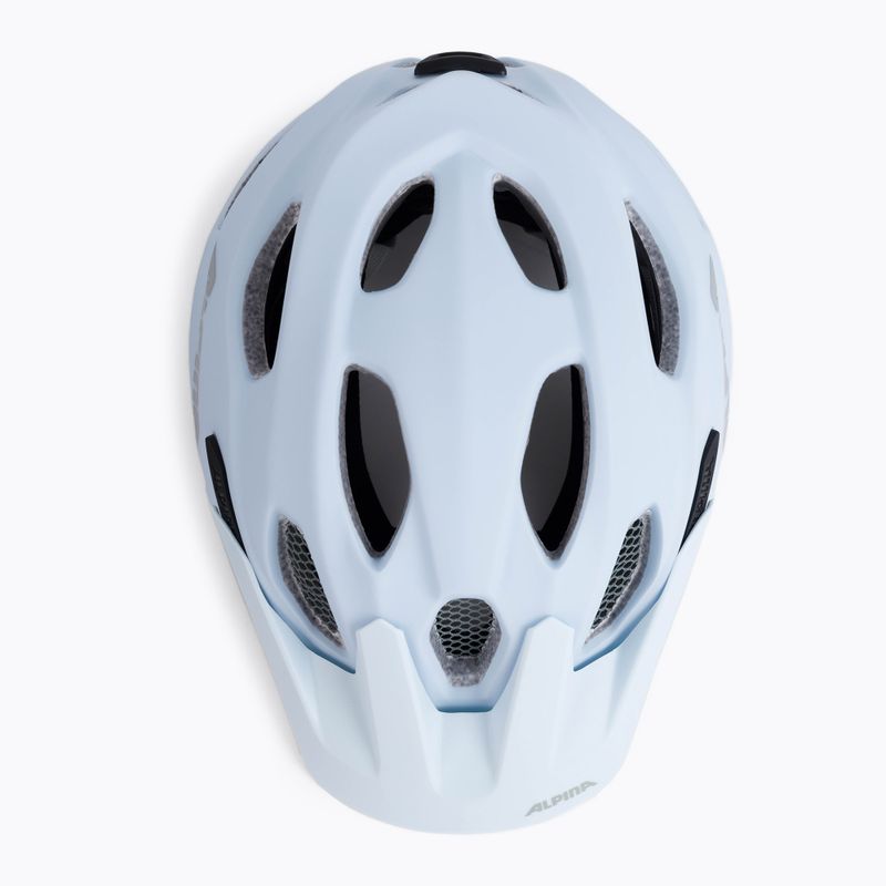 Kask rowerowy dziecięcy Alpina Carapax dove blue/grey matte 6