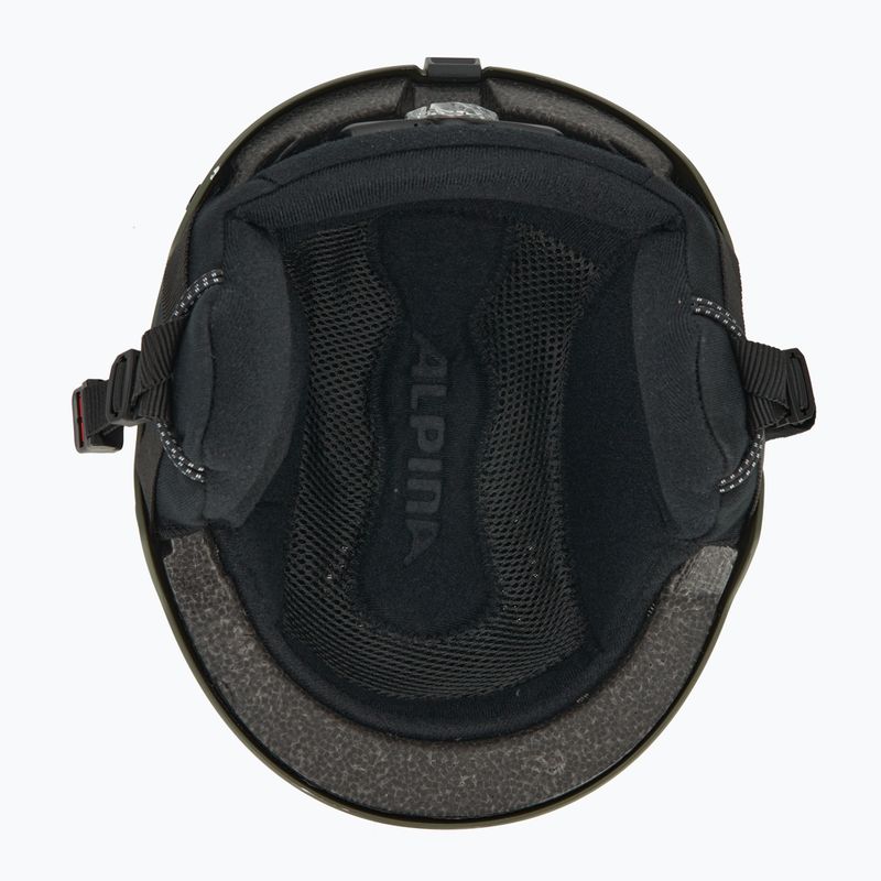 Kask narciarski Alpina Arber olive matt 5
