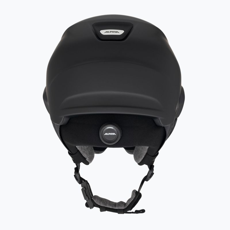 Kask narciarski Alpina Alto Q-Lite black matt/gold mirror 3