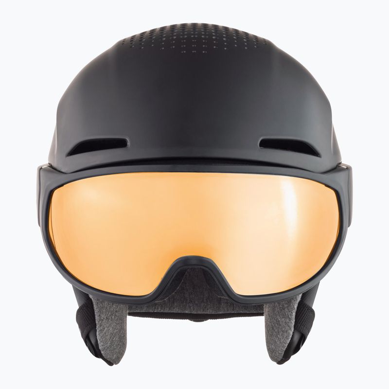 Kask narciarski Alpina Alto Q-Lite black matt/gold mirror 7