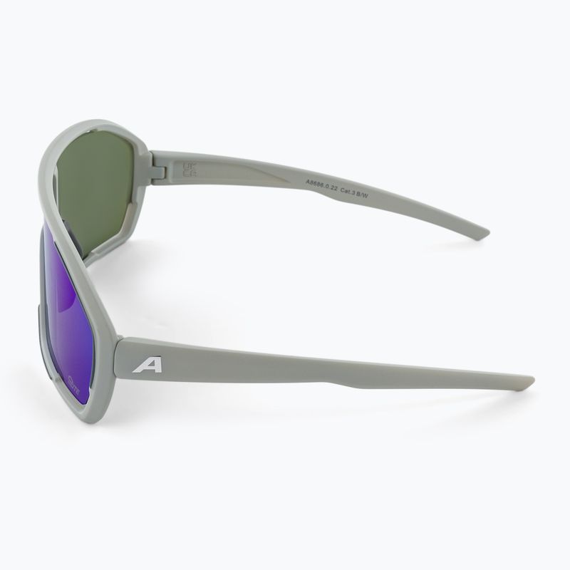 Okulary przeciwsłoneczne Alpina Bonfire Q-Lite smoke grey matt/silver mirror 4