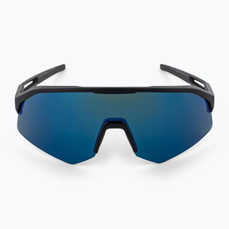 Okulary przeciwsłoneczne Alpina Sonic Q-Lite black matt/ blue mirror 3