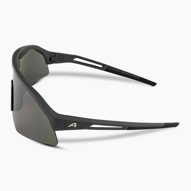 Okulary przeciwsłoneczne Alpina Sonic Q-Lite midnight grey matt/ silver mirror 4
