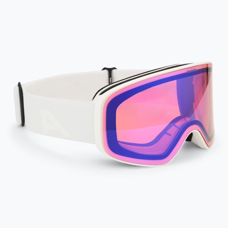 Gogle narciarskie Alpina Ladis QM white matt/ blue