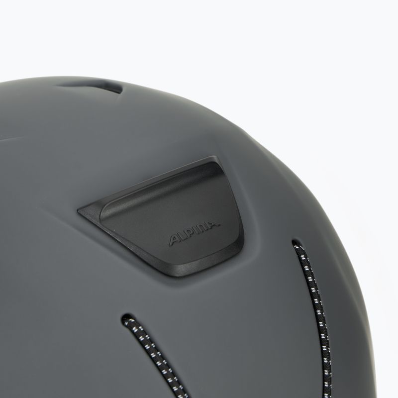 Kask narciarski Alpina Brix midnight/ grey matt 9
