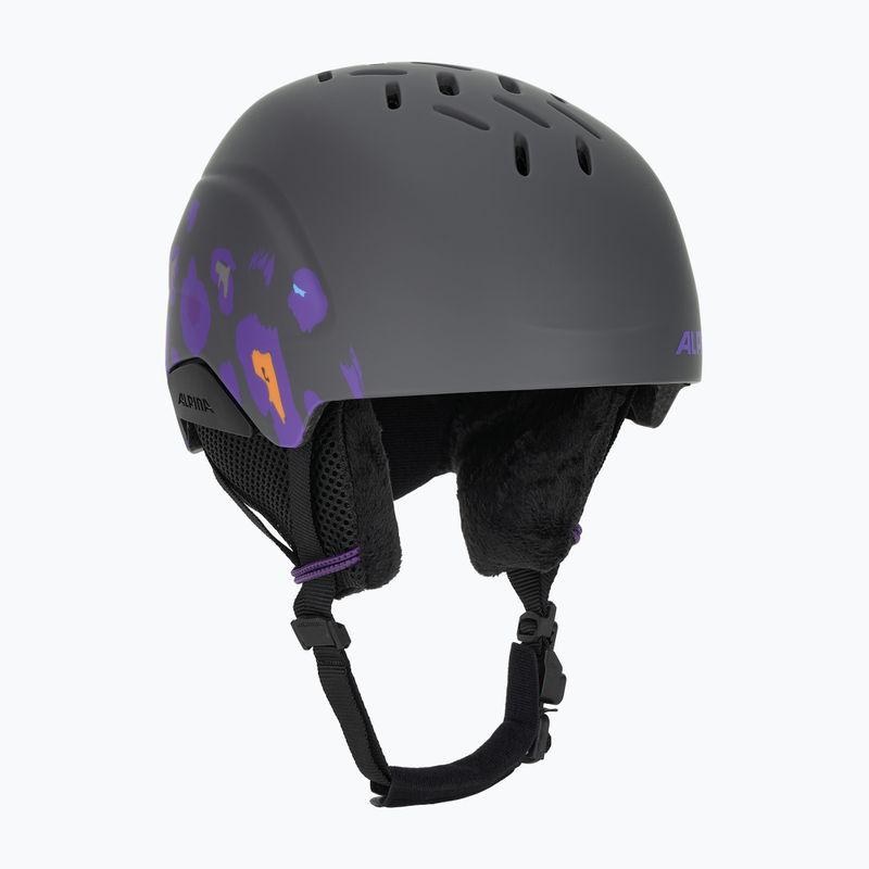 Kask narciarski dziecięcy Alpina Pizi midnight/ grey leo matt