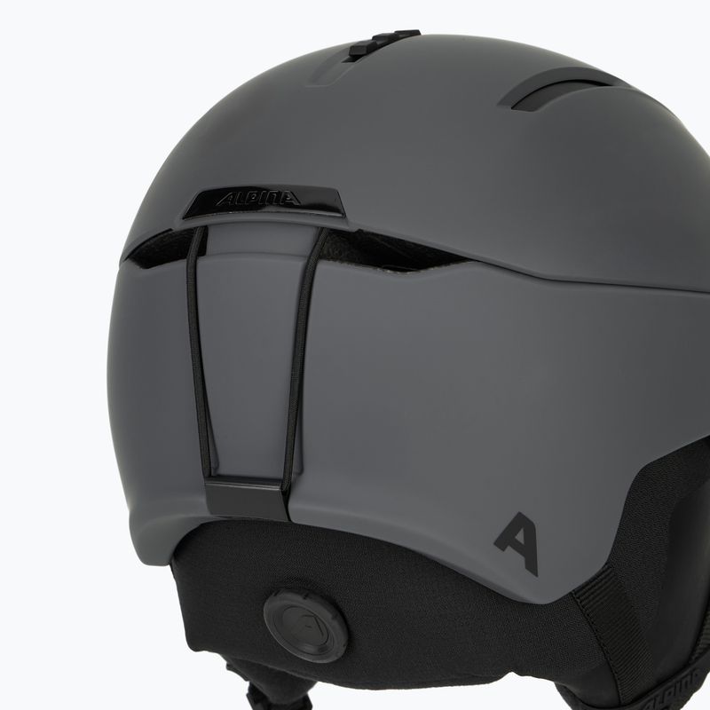 Kask narciarski Alpina Nax midnight/ grey matt 8