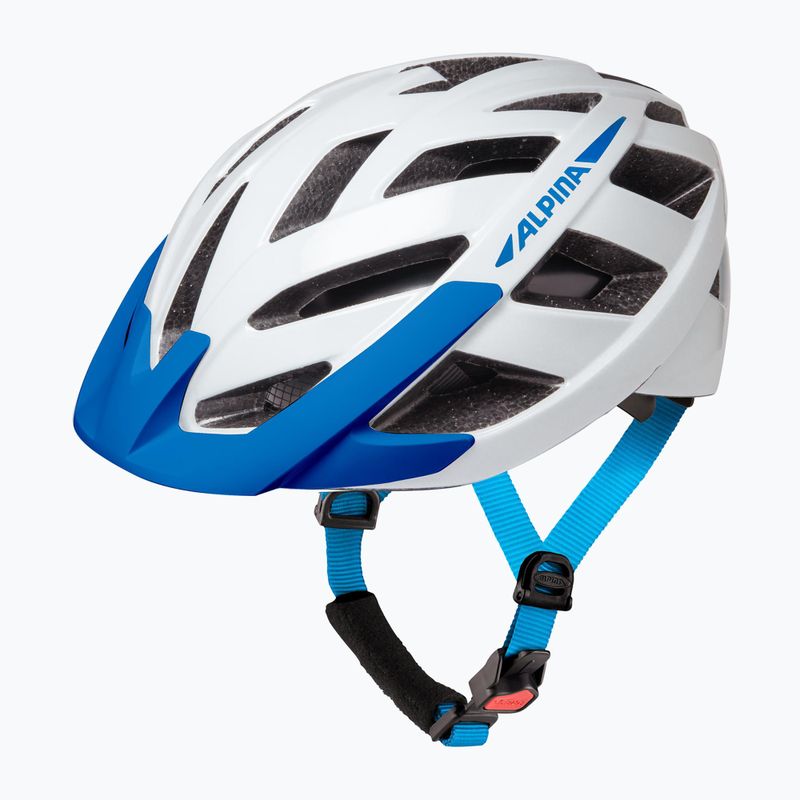 Kask rowerowy Alpina Panoma 3.0 white/blue gloss 9