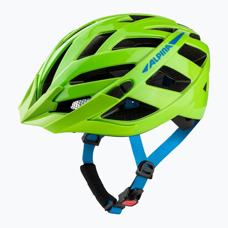 Kask rowerowy Alpina Panoma 3.0 green/blue gloss 9