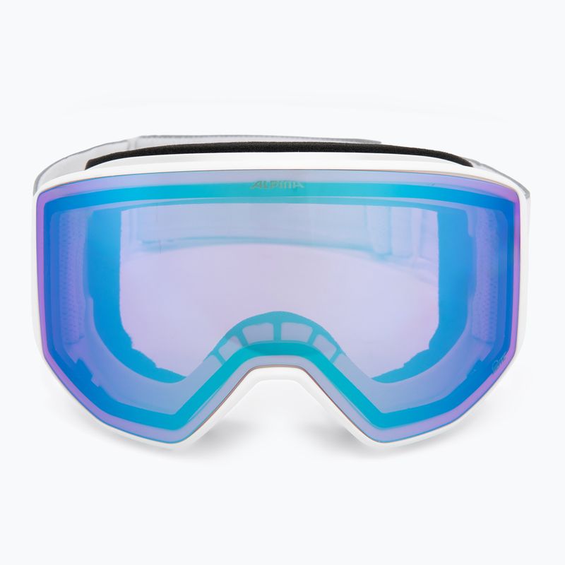 Gogle narciarskie Alpina Venet Q-Lite white matt/blue 2