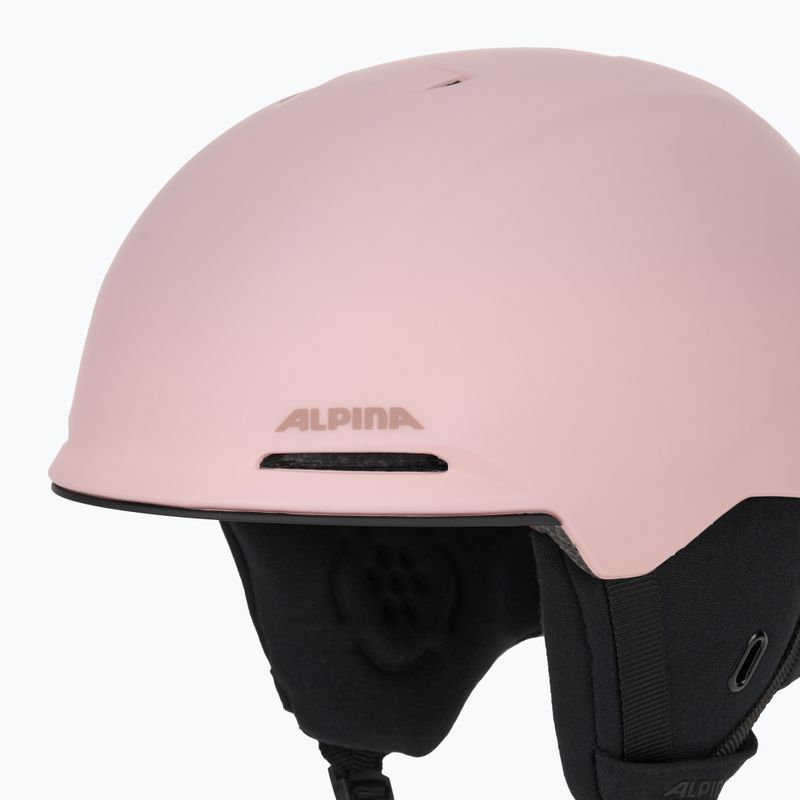 Kask narciarski Alpina Brix smoke rose matt 7