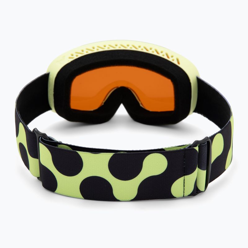 Gogle narciarskie dziecięce Alpina Piney 2.0 sunny/lime matt/orange 3