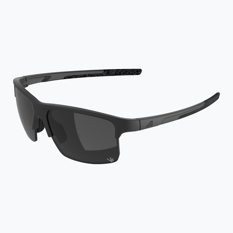 Okulary przeciwsłoneczne Alpina Eagle Q-Lite black matt/silver mirror