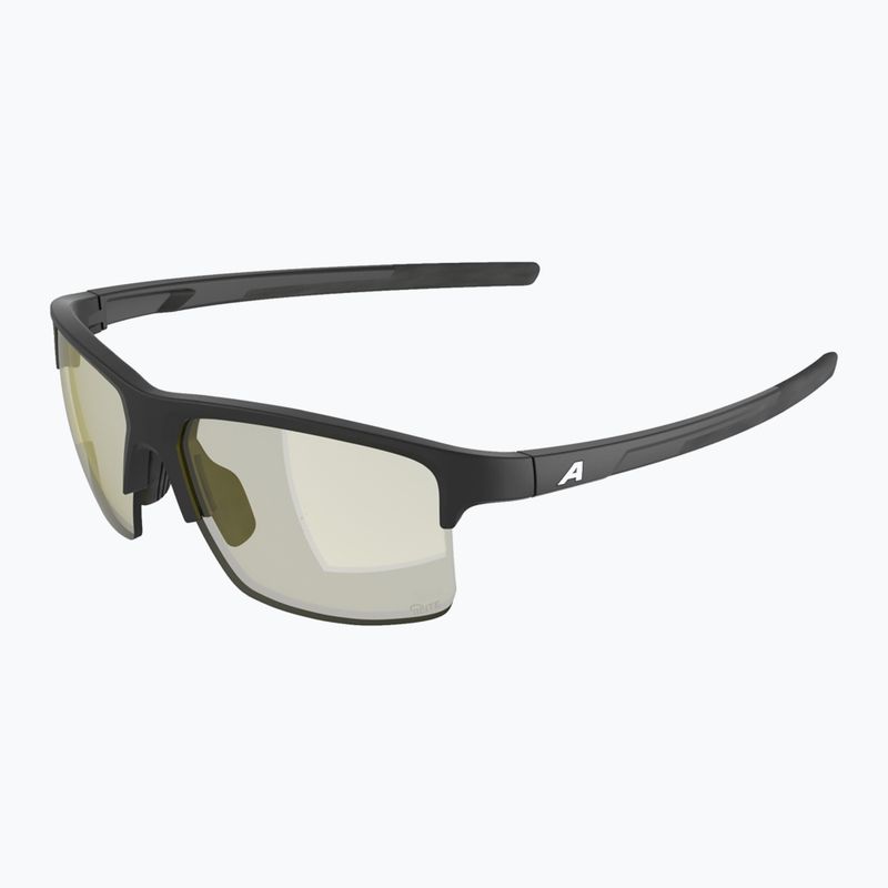 Okulary przeciwsłoneczne Alpina Eagle Q-Lite black matt/yellow