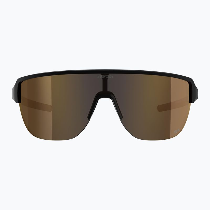 Okulary przeciwsłoneczne Alpina Ram 2.0 Q-Lite black matt/gold mirror 2