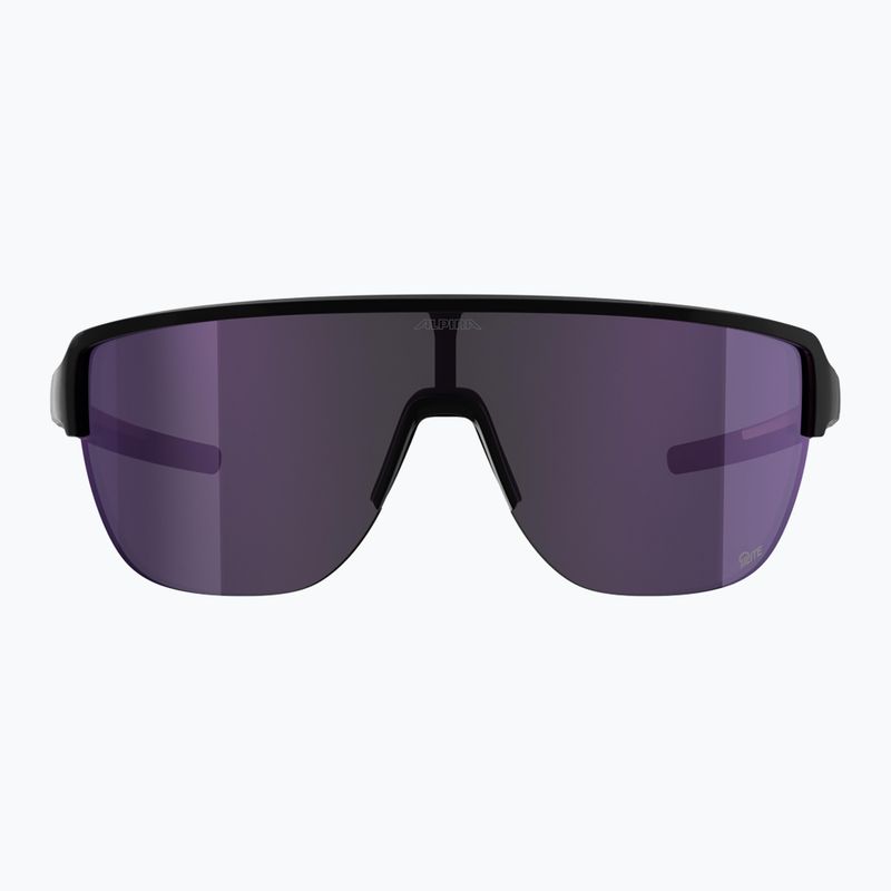 Okulary przeciwsłoneczne Alpina Ram 2.0 Q-Lite black gloss/purple mirror 2