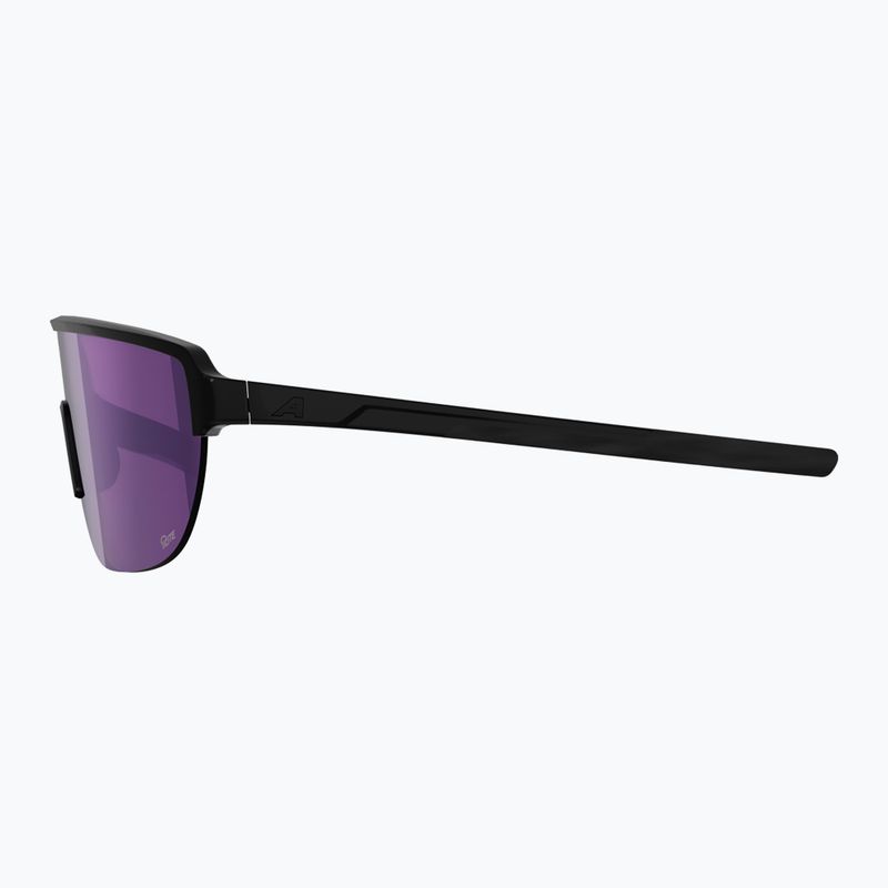 Okulary przeciwsłoneczne Alpina Ram 2.0 Q-Lite black gloss/purple mirror 5