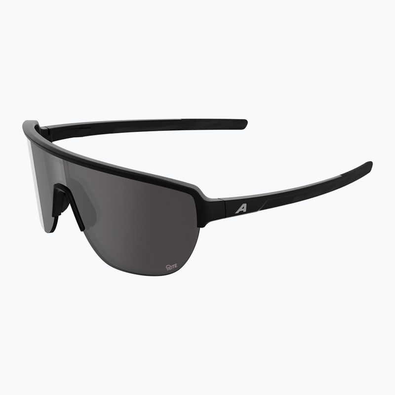 Okulary przeciwsłoneczne Alpina Ram 2.0 Q-Lite black matt / silver mirror