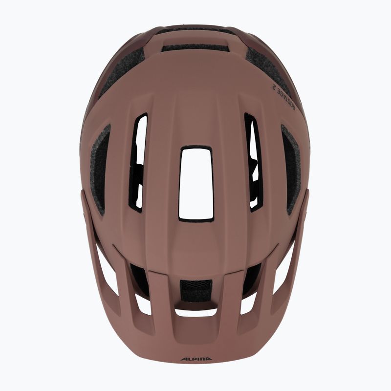 Kask rowerowy Alpina Rootage 2 ox raisin matt 6