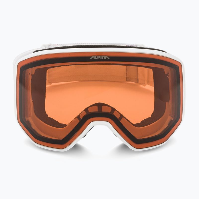 Gogle narciarskie Alpina Venet M white/rose matt 2
