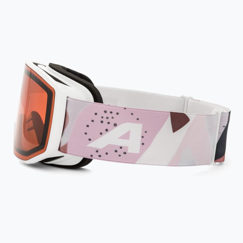 Gogle narciarskie Alpina Venet M white/rose matt 4