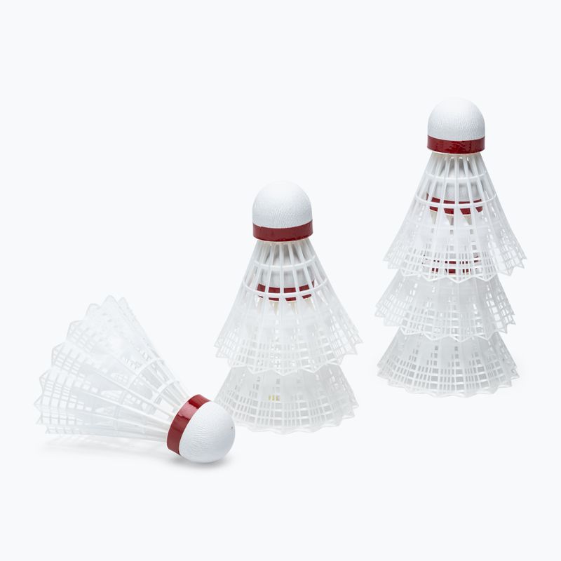 Lotki do badmintona VICTOR Nylonshuttle 1000 Fast 6 szt. white 3