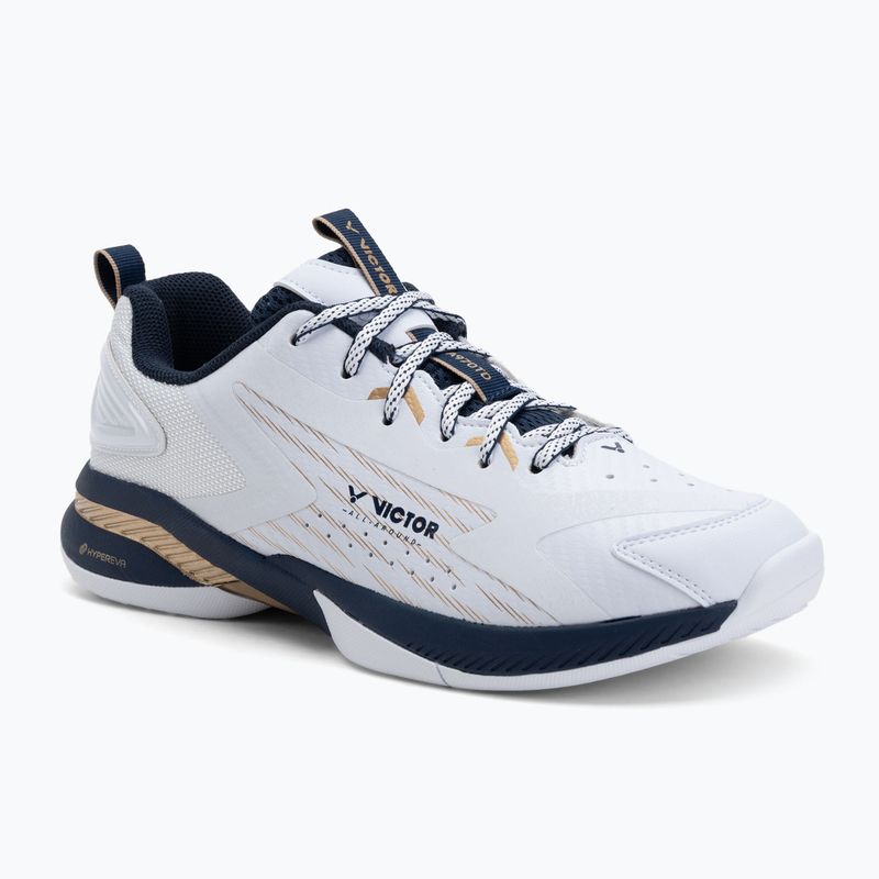 Buty do badmintona męskie VICTOR A970TD AX bright white/light gold