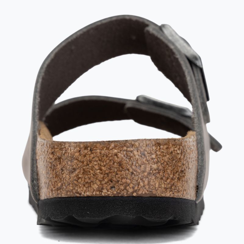 Klapki BIRKENSTOCK Arizona Soft Footbed Oiled Leather Narrow iron 6
