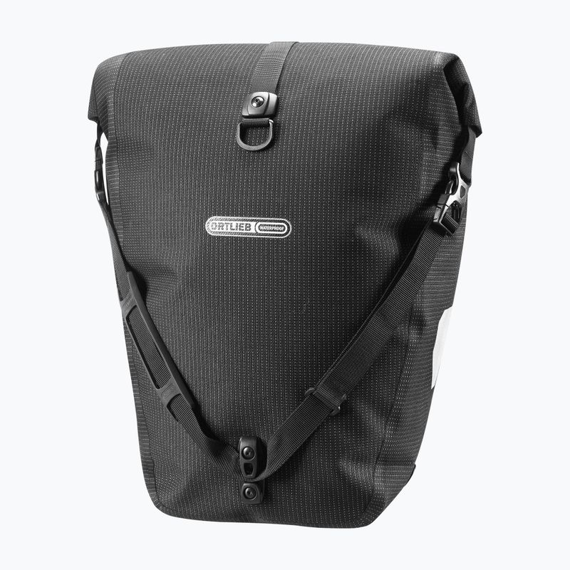 Sakwa rowerowa ORTLIEB Back-Roller High Visibility 20 l black reflective