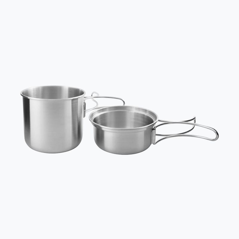 Zestaw naczyń turystycznych Tatonka Handle Mug 500 ml steel 2
