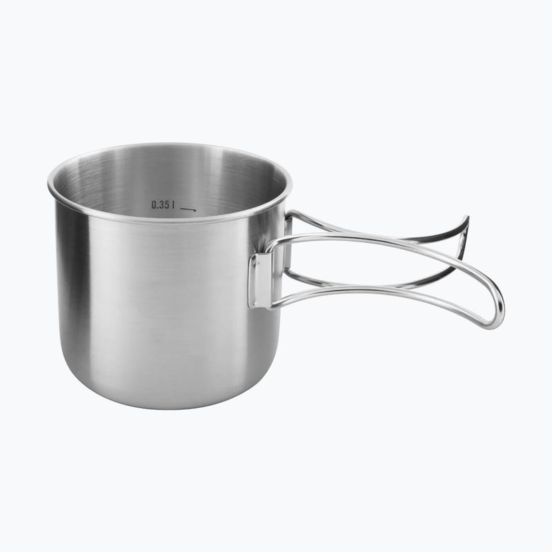 Zestaw naczyń turystycznych Tatonka Handle Mug 500 ml steel 4