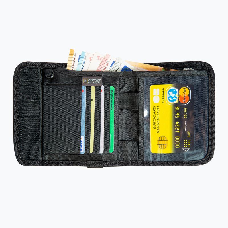 Portfel Tatonka Euro Wallet black 6