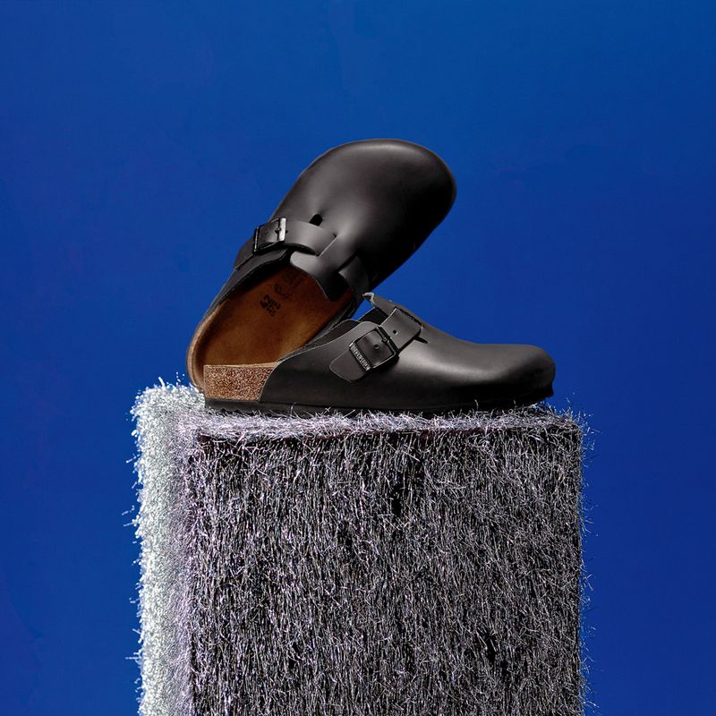 Klapki BIRKENSTOCK Boston NL Narrow black 10