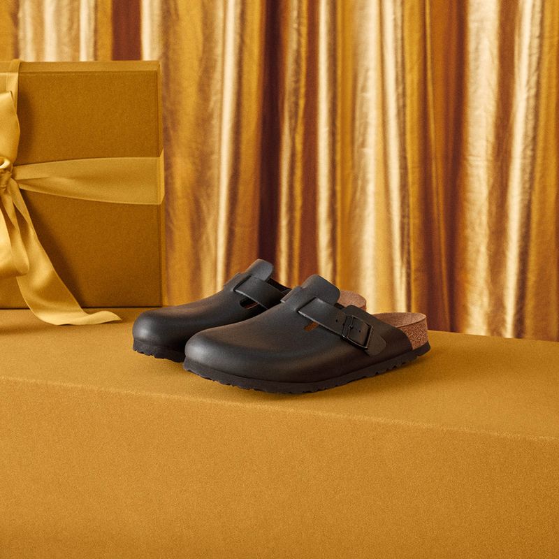 Klapki BIRKENSTOCK Boston NL Regular black 3