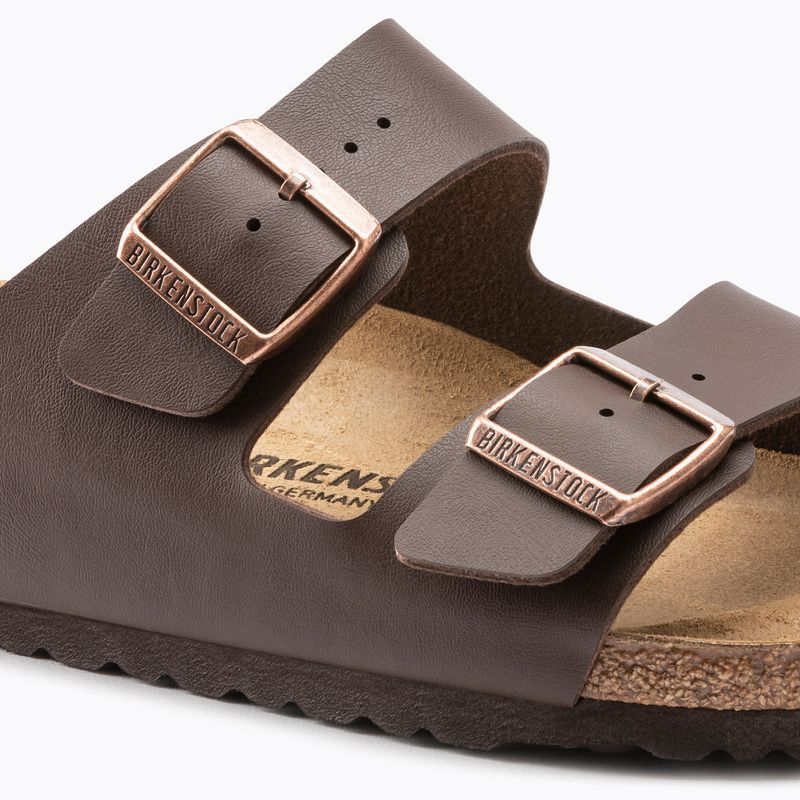 Klapki BIRKENSTOCK Arizona BF Narrow dark brown 9
