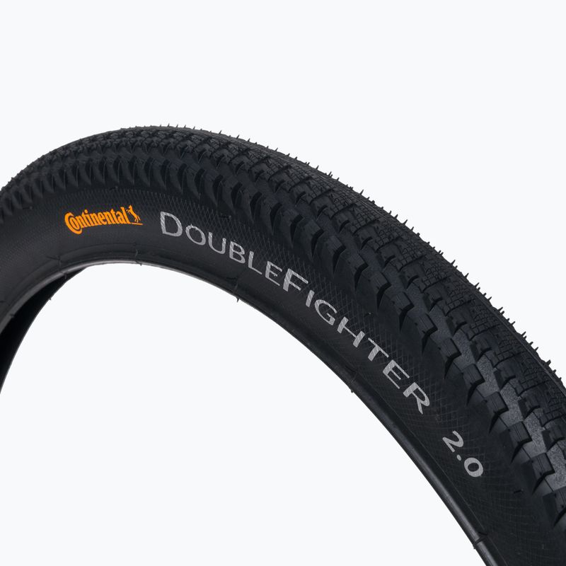 Opona rowerowa Continental Double Fighter III wire 27.5 x 2.00 black