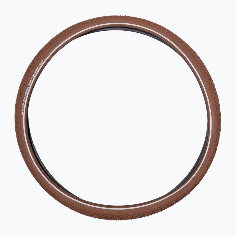 Opona rowerowa SCHWALBE Road Cruiser K-Guard SBC 28 x 1.60 coffee reflex 3