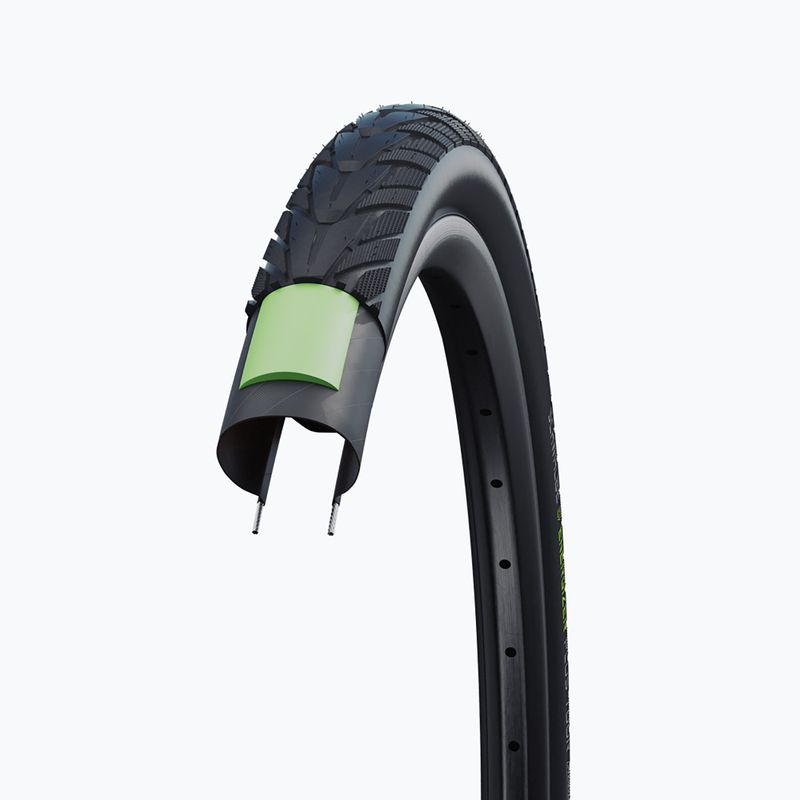 Opona rowerowa SCHWALBE Energizer Plus Green Guard Addix E 28 x 1.50 black reflex 5