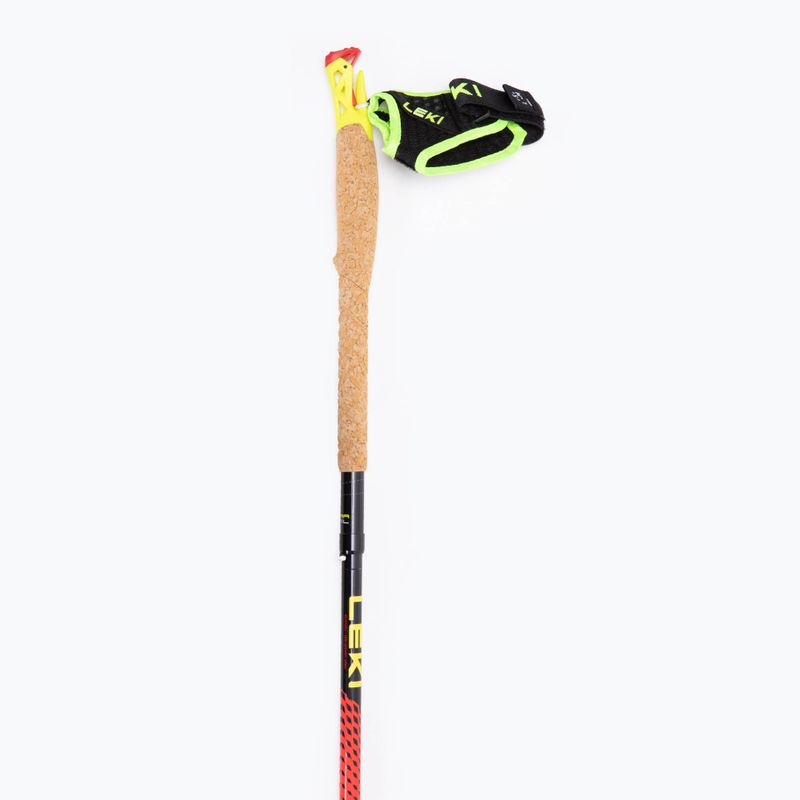 Kije biegowe LEKI Ultratrail FX.One bright red/black/neonyellow 2