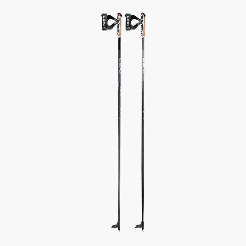 Kije do nart biegowych LEKI XTA 5.5 black/white/neon yellow