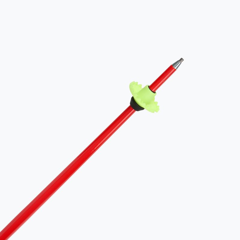 Kije narciarskie LEKI WCR TBS SL 3D bright red/black/neon yellow 5