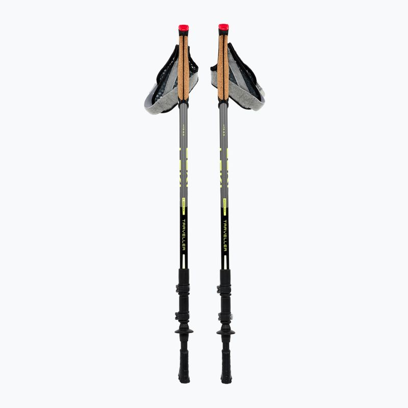 Kije nordic walking LEKI Traveller Alu yellow 5
