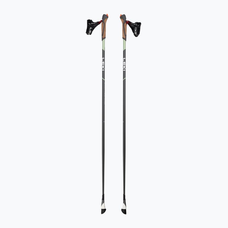 Kije nordic walking LEKI Smart Response dark anthracite/ smokegreen/white
